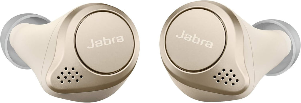 Gold Beige True Wireless Bluetooth Earbuds with Charging Case H2280