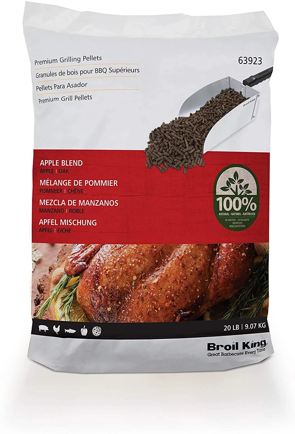 Apple Blend Hardwood Grilling Pellets C238