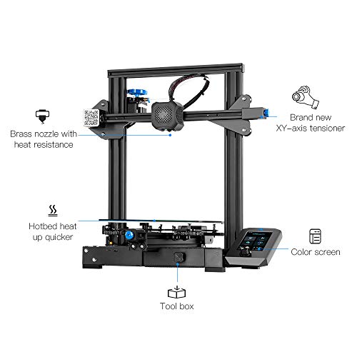 3D Printer with Resume Printing Function Printing Size 8.66x8.66x9.84 inch P21825