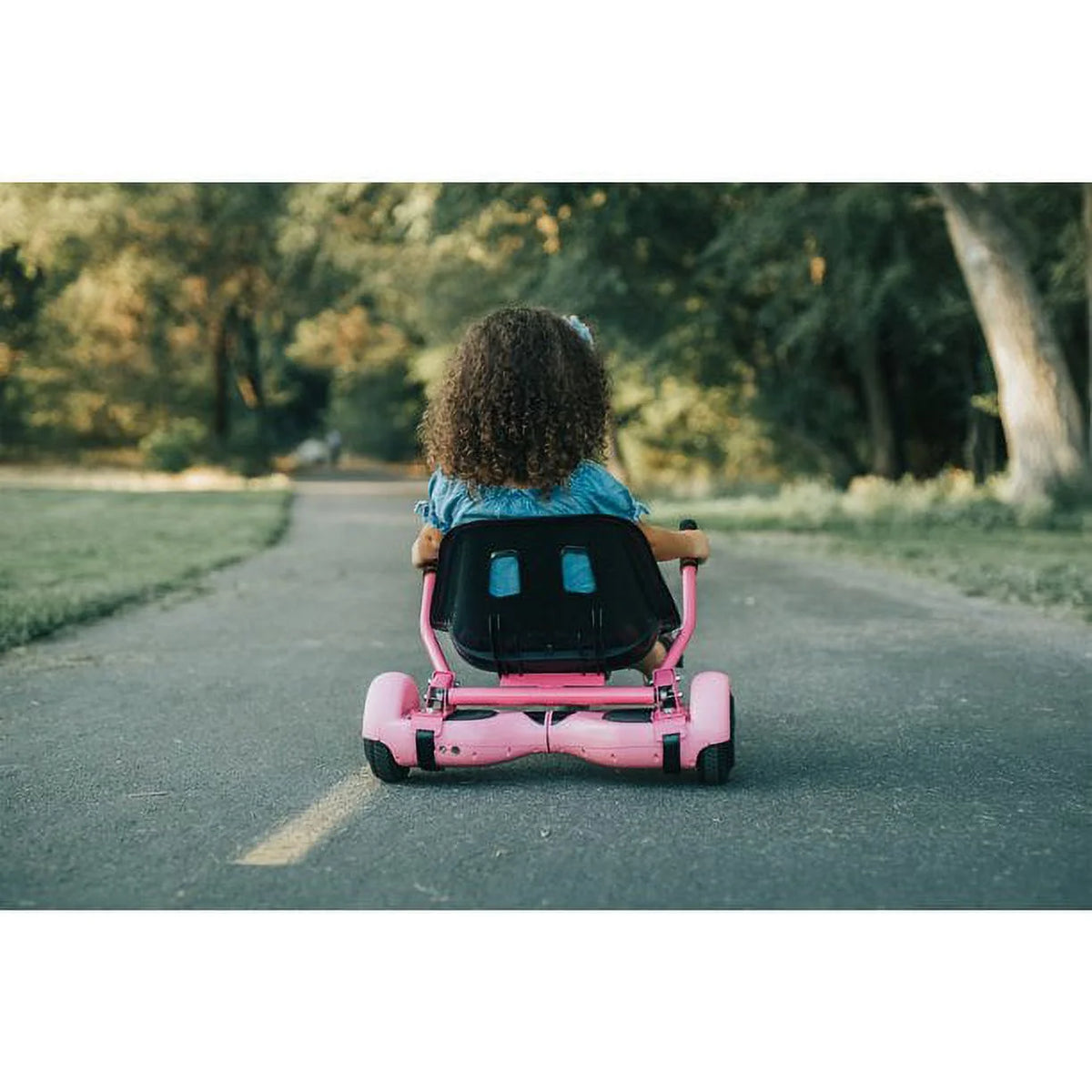 Blue Hoverboard Go Kart Attachment W926