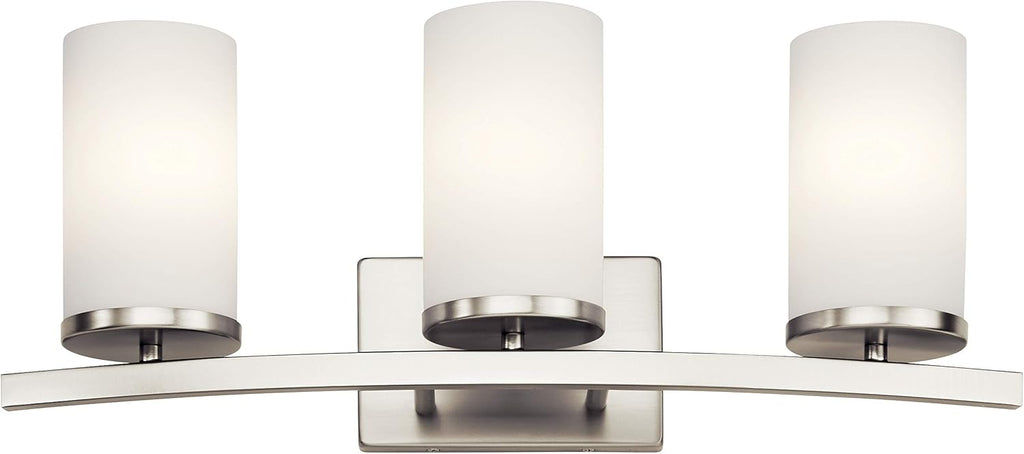 3 Light Chrome Vanity Light S47864