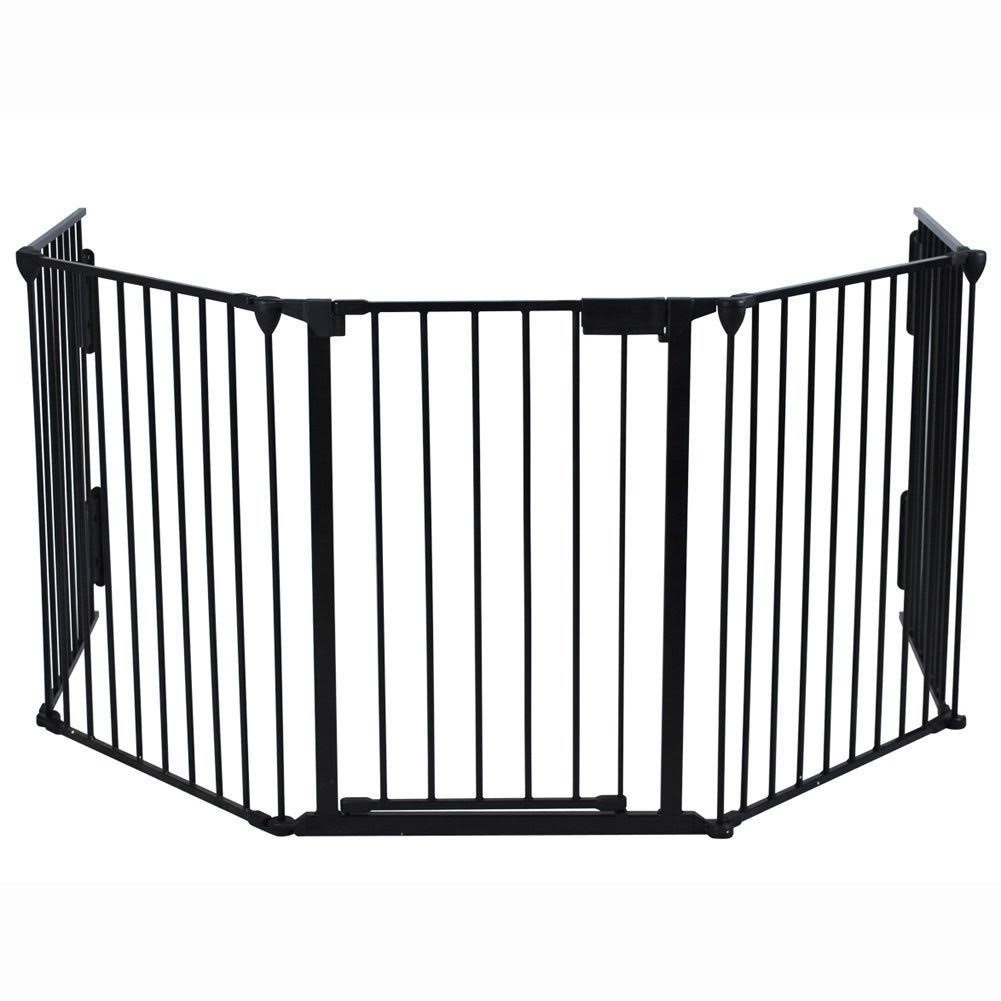 Metal Plastic Fireplace Fence Guard Screen A64603