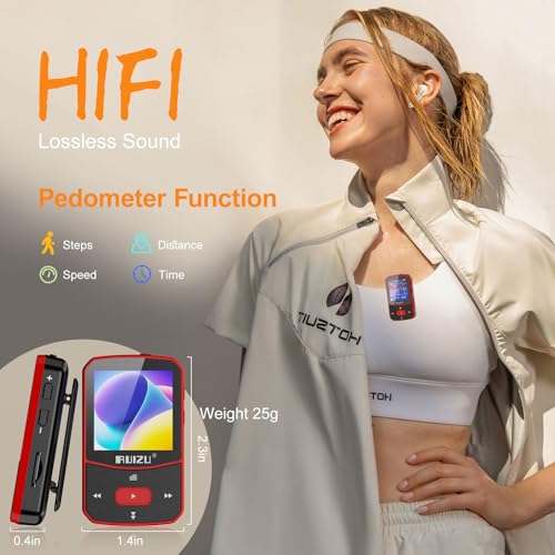 64GB Bluetooth MP3 Player with FM Radio B20731