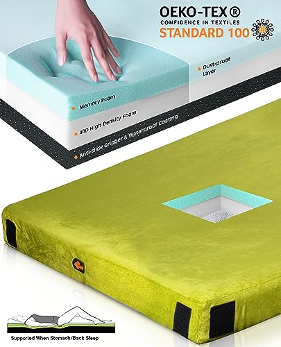 3 Inch Memory Foam Camping Mattress Sleeping Pad W4345