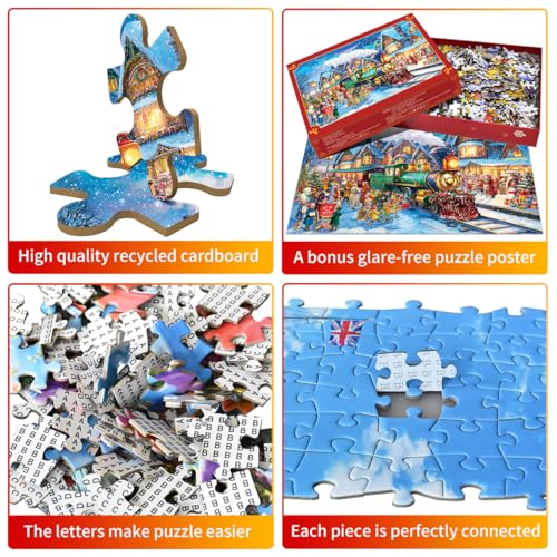 1000 Piece Christmas Jigsaw Puzzle C827385