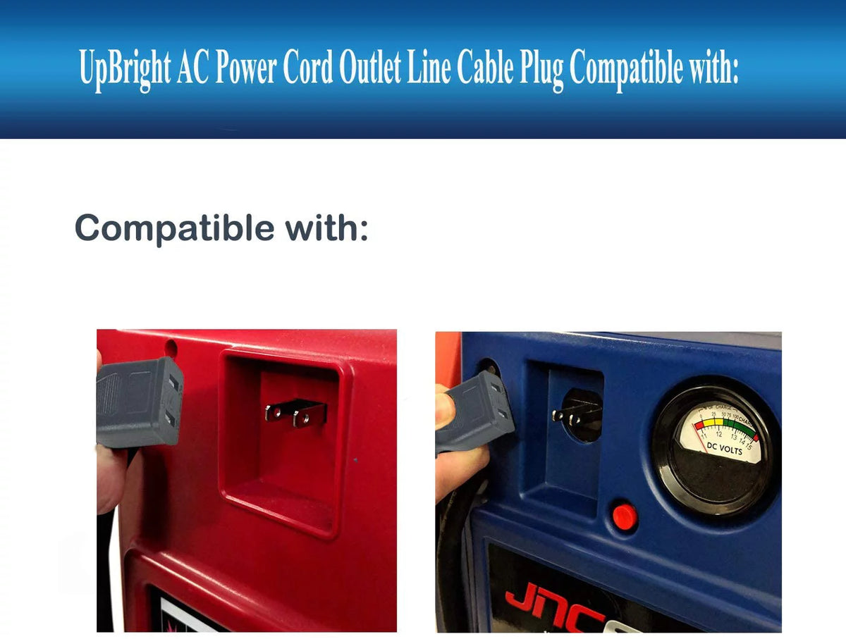 AC Power Charging Cord for Jump Starter with Air Compressor and Inverter M19092