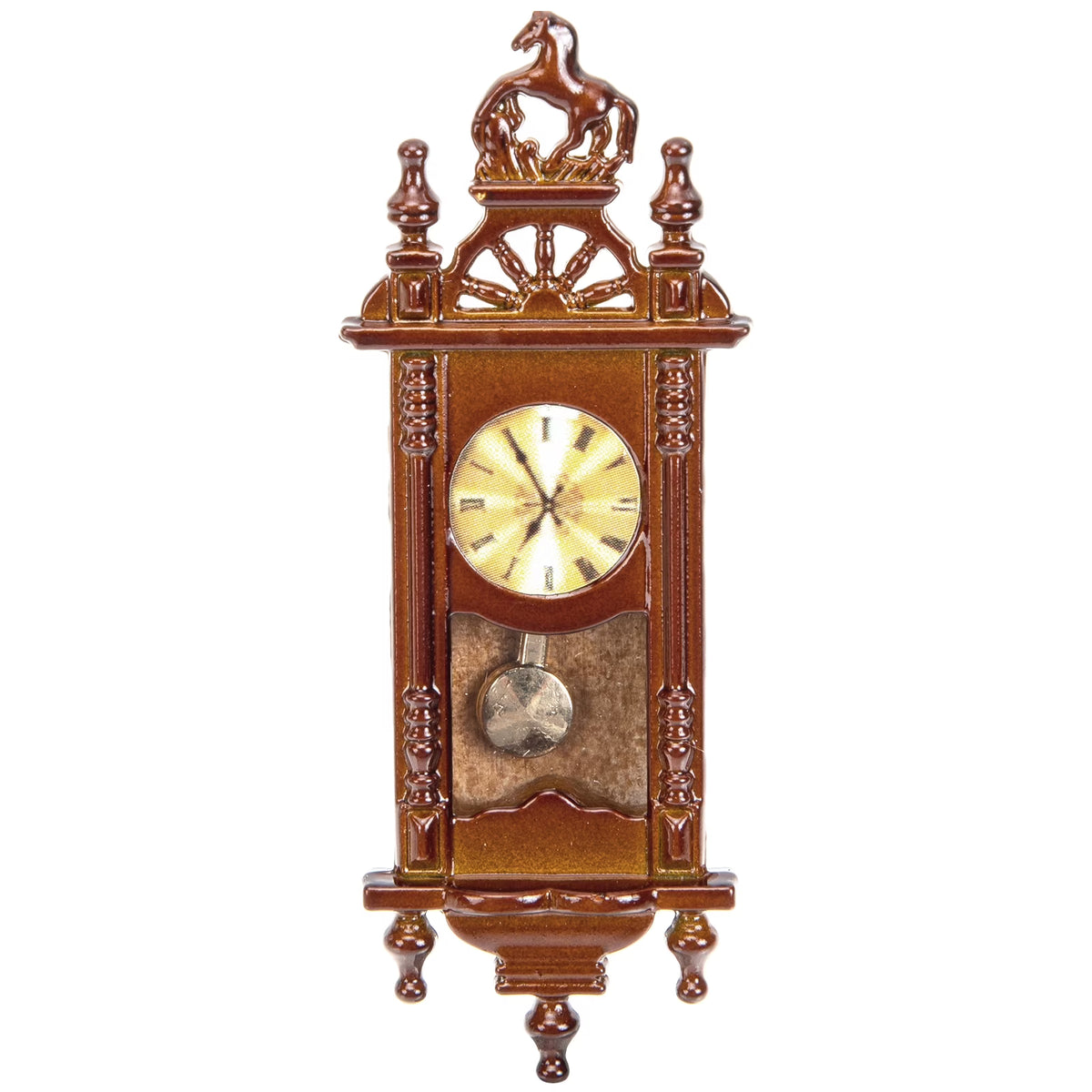 Metal Dollhouse Hanging Clock Toy Doll Furniture R45613