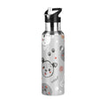 Insulated Stainless Steel Water Bottle with Straw Lid 20 oz R63634