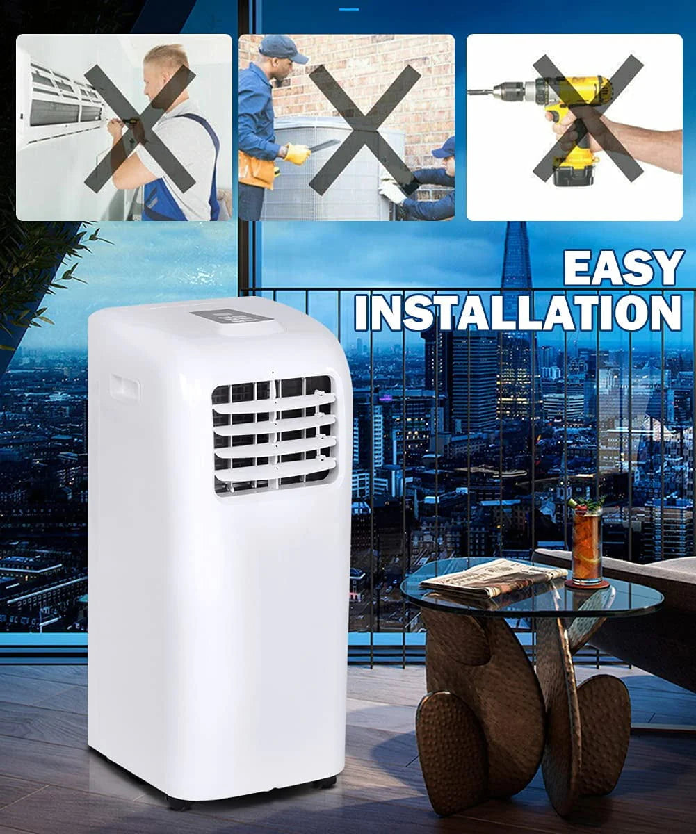 Portable Air Conditioner Cooling Fan Dehumidifier 8000BTU R2069
