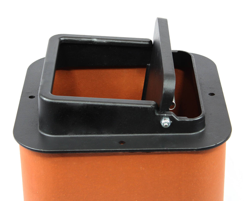8 inch x 8 inch Black Damper U2280