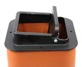 8 inch x 8 inch Black Damper U2280