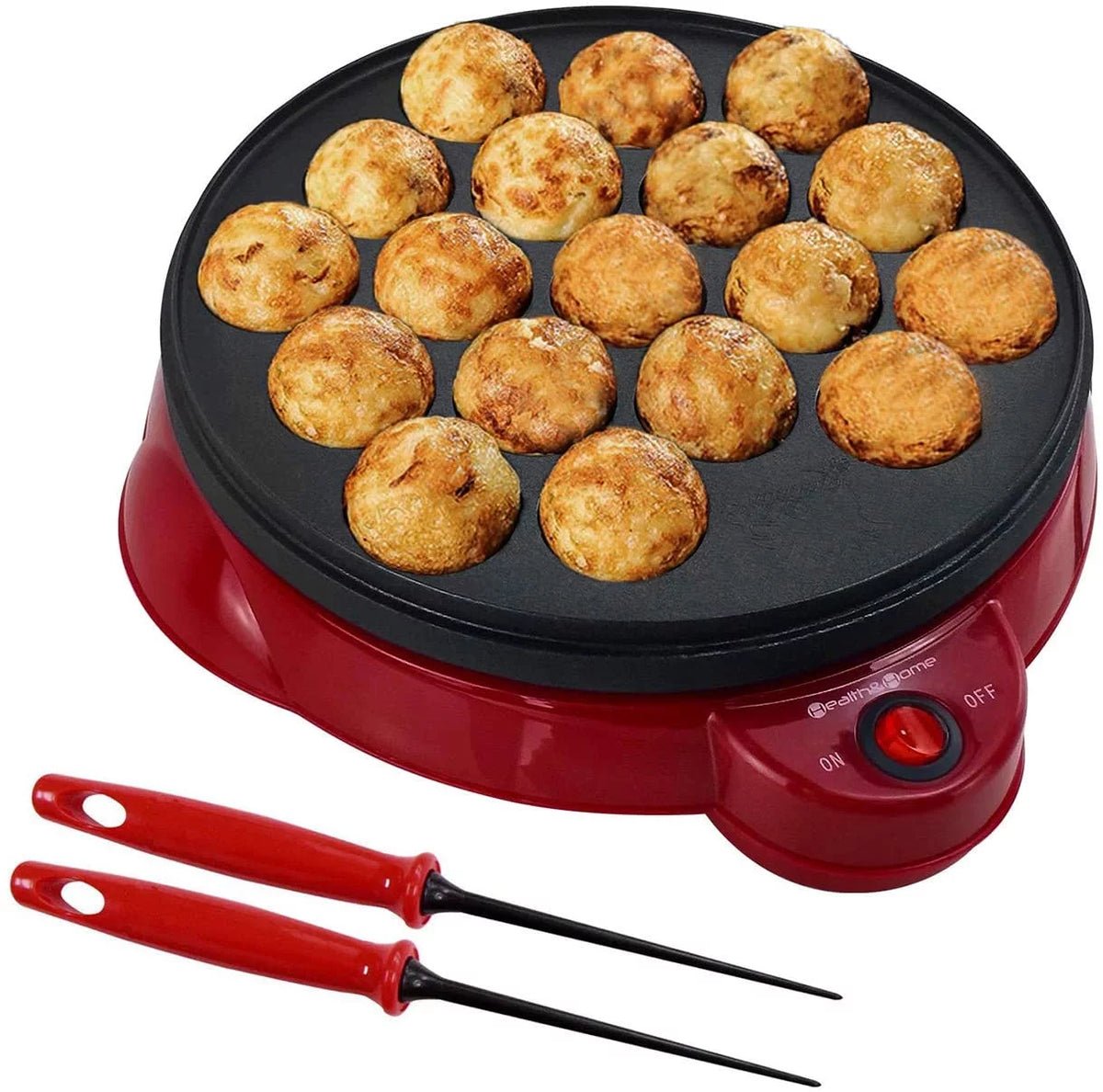 Electric Takoyaki Maker with Cake Pans E151