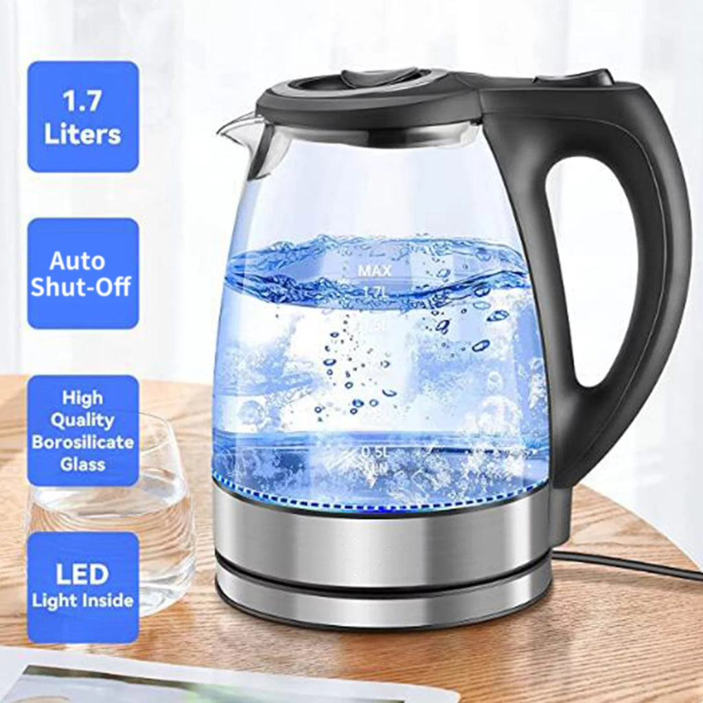 1.7L 1500W Glass Electric Kettle G564990