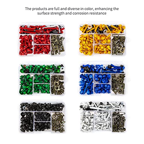 177 Pcs Motorcycle Fairing Bolt Kit F384423