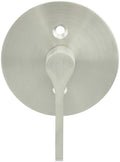 Satin Stainless Steel Finish Sliding Door Lock with Handle P307377