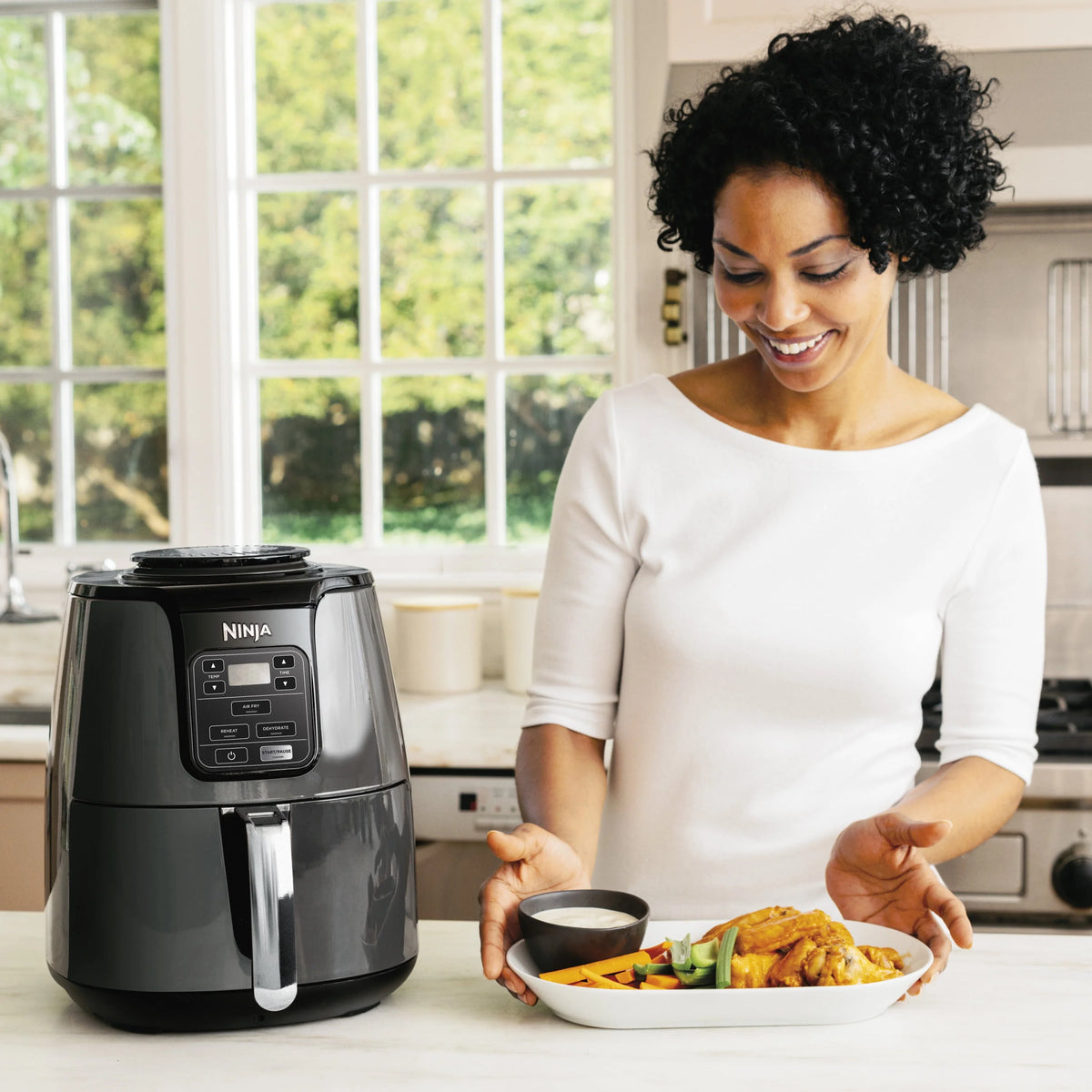 Black 4QT Air Fryer E239286