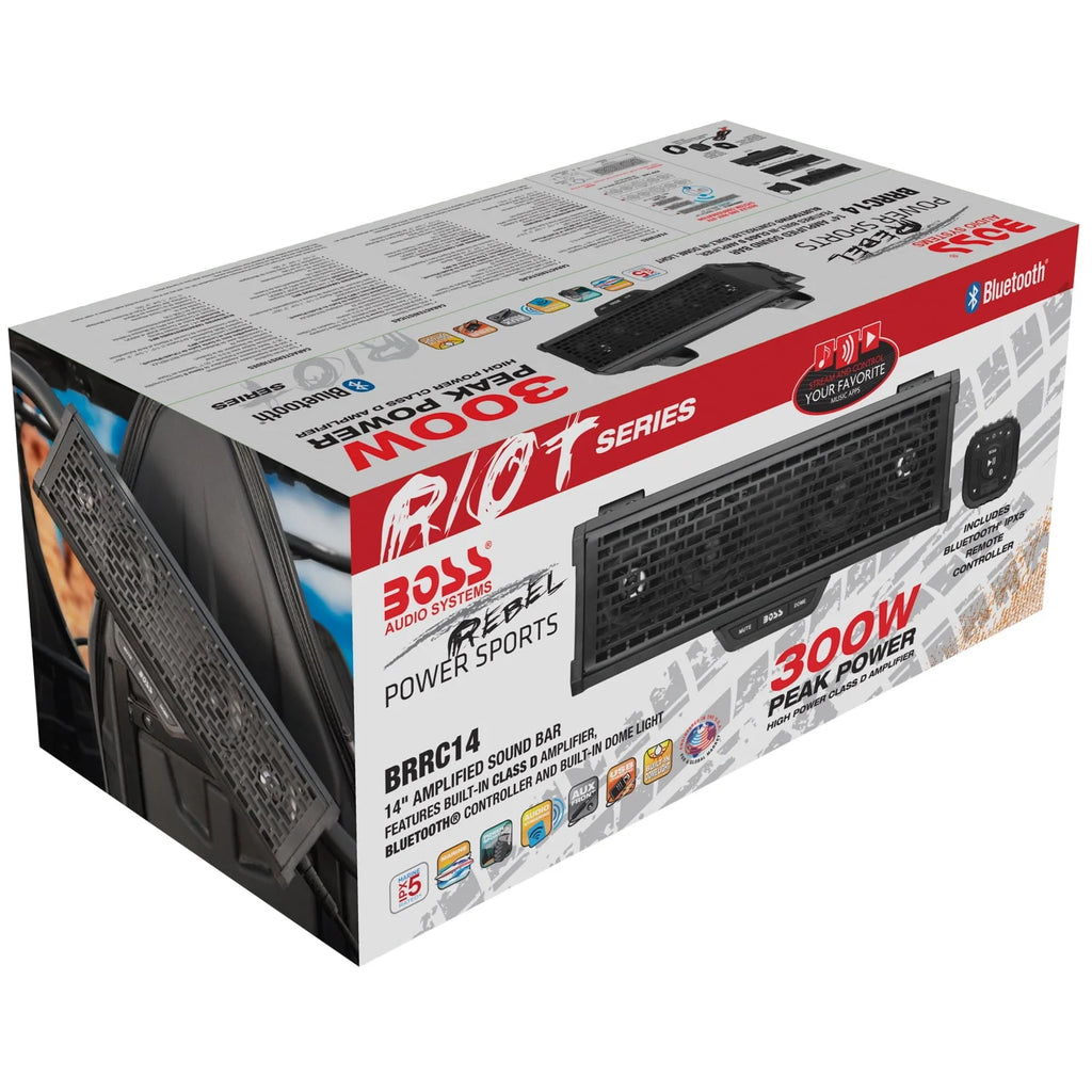 14 Weatherproof Bluetooth Audio System with 3 Speakers W95576