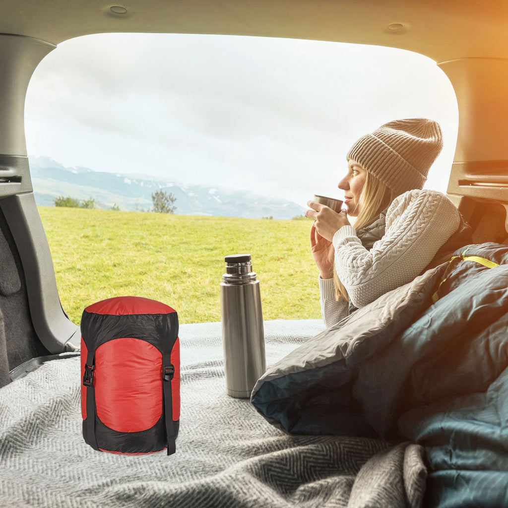 Red 25L Waterproof Compression Stuff Sack I7059
