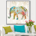Multi-Color Framed Canvas Y360
