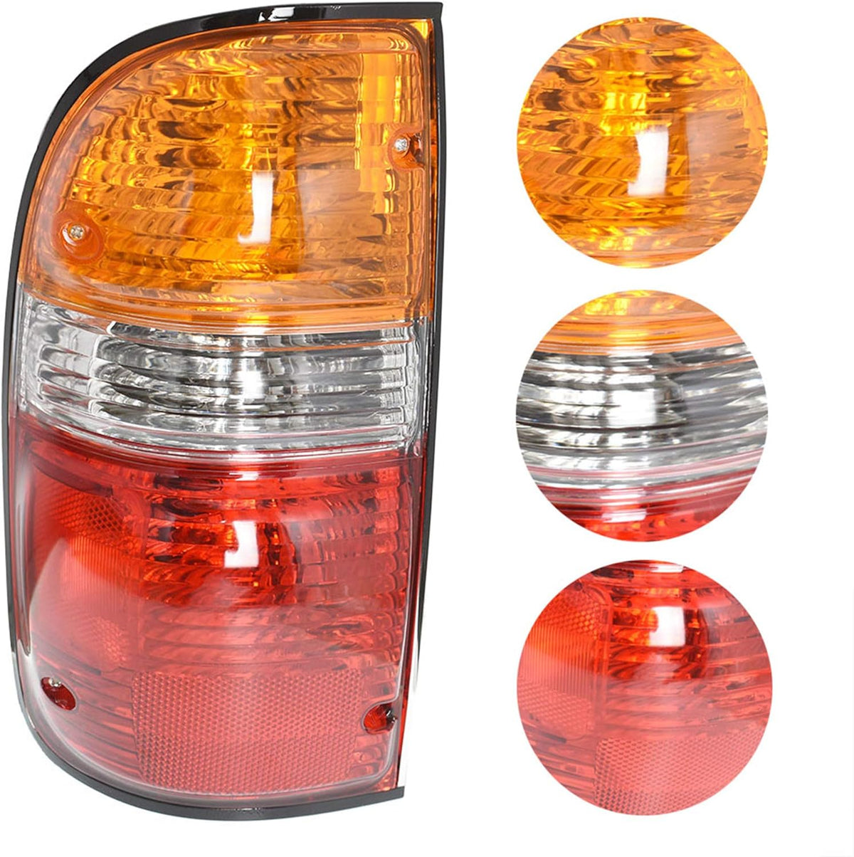 Rear Right Passenger Side Tail Light for 2001-2004 Toyota Tacoma Pack of 2 F625