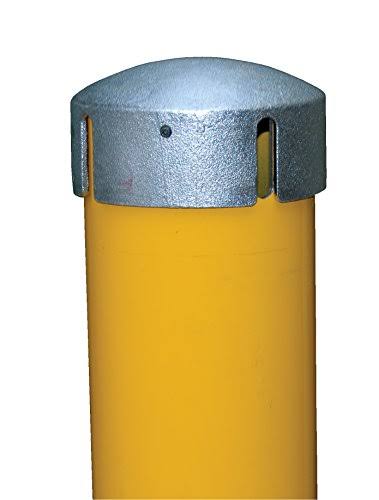 Yellow Steel Pipe Bollard with Slot K20709