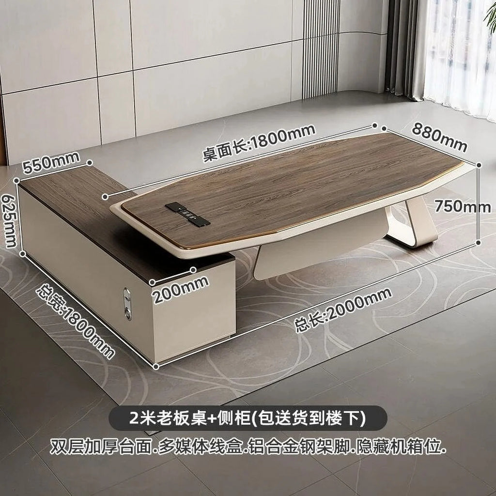 L Shaped Office Desk Q437