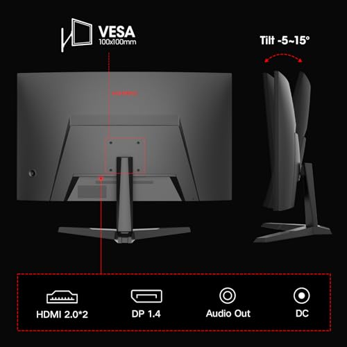27 inch QHD 180Hz Curved Gaming Monitor S647