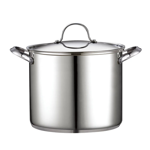12 Quart Stainless Steel Pasta Pot with Strainer Insert X7598