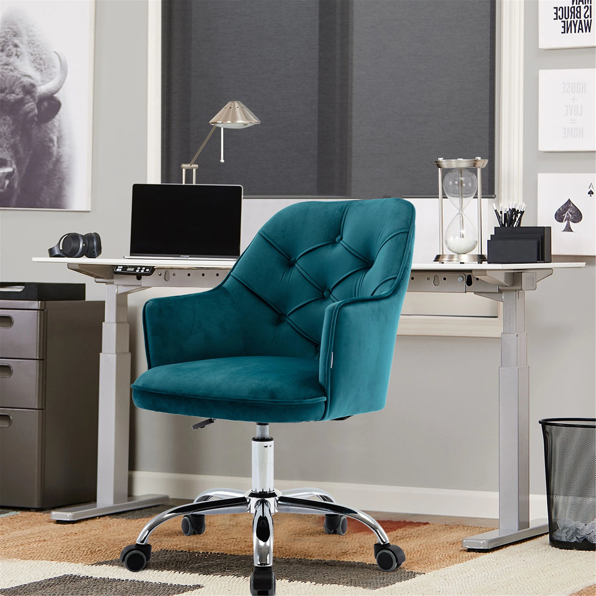 LAKE BLUE Swivel Shell Chair S485