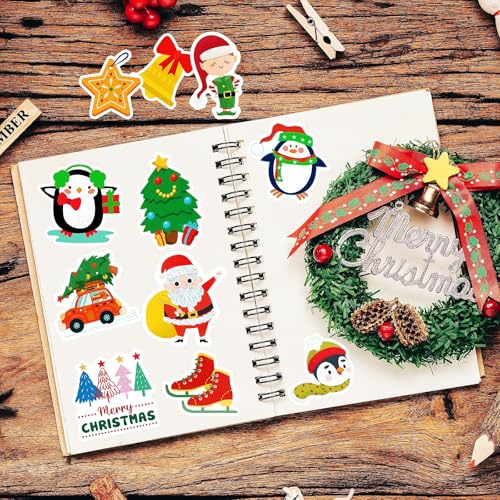 Christmas Self-Adhesive Labels Stickers B462752