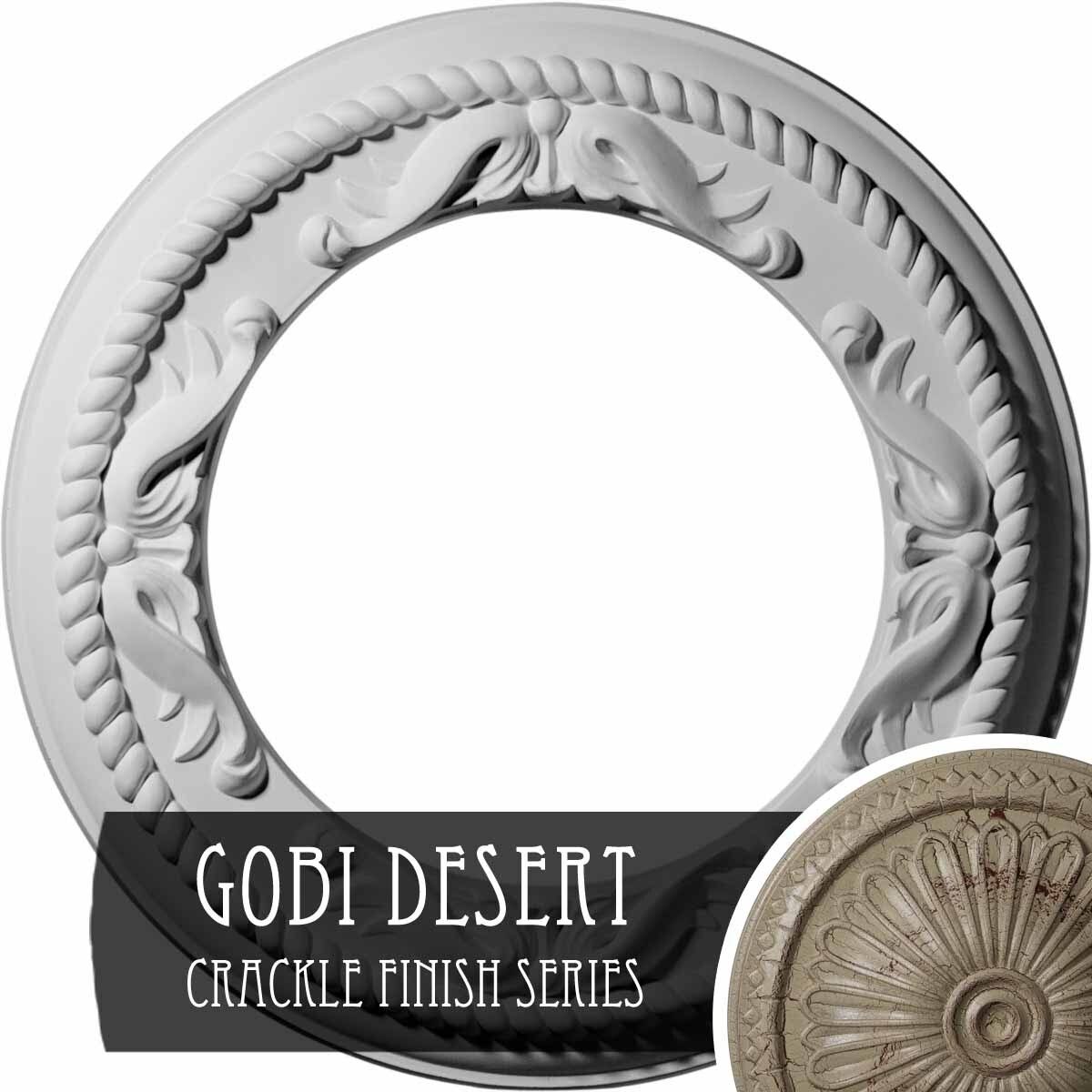 Roped Ceiling Medallion D533699