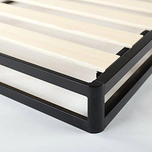 Queen Size Metal Box Spring with Wood Slats I4745