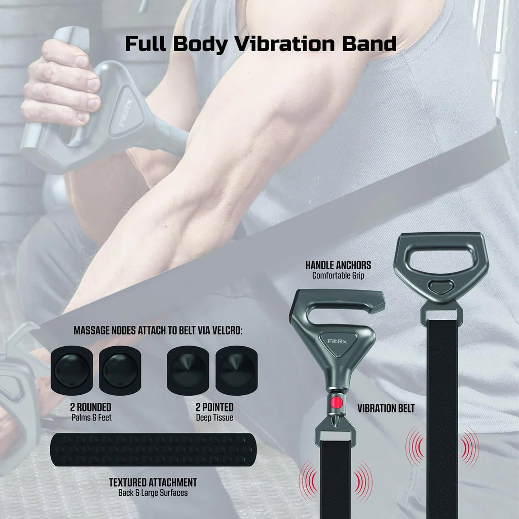 2-in-1 Full Body Percussion Massage Gun U9910