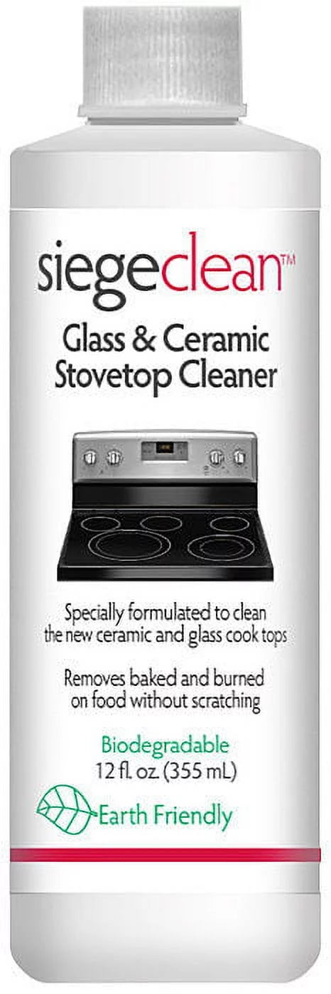 Siege Glass & Cermaic Stovetop Cleaner, 12 oz I6097