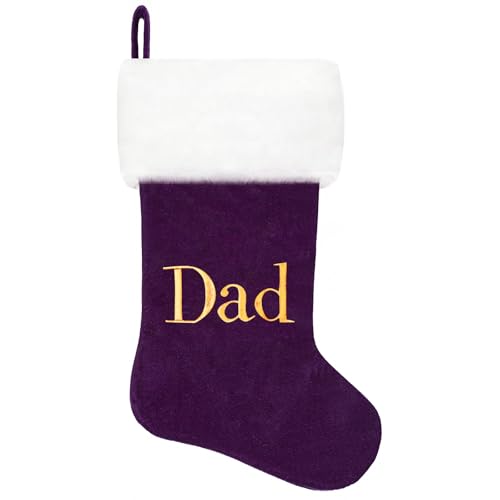 20 Inches Red Velvet Christmas Stockings N6734