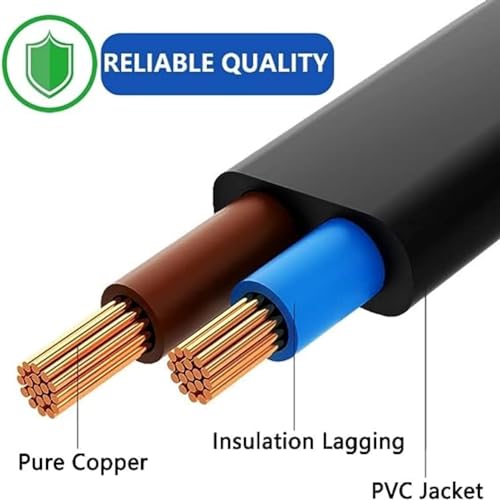 2-Pin Power Adapter with Extension Cord for Recliner Chair U6418