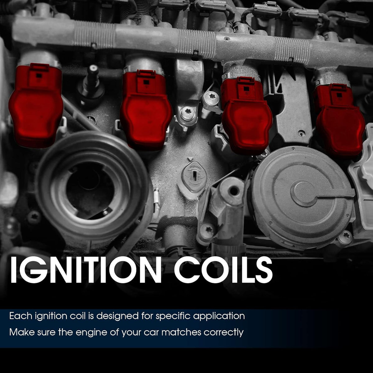 Set of 3 Ignition Coil Pack for Toyota Camry 1996-2001 Solara Sienna Avalon Lexus ES300 V6 3.0L B717