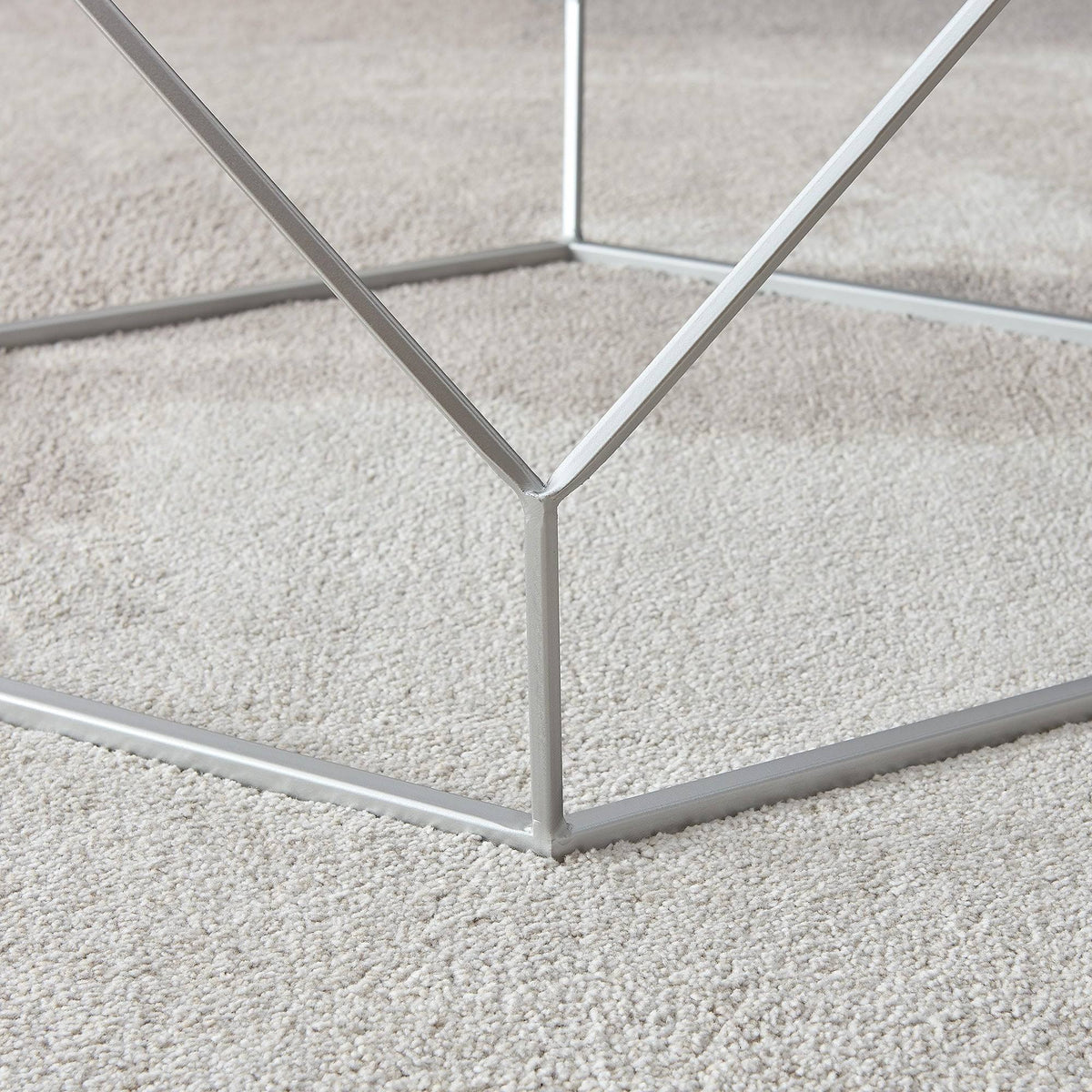 Gold Geometric Coffee Table W30976