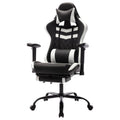 White and Black Gaming Chair N887046