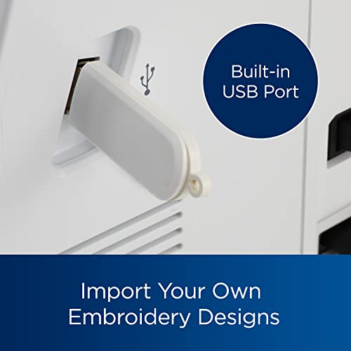 White Embroidery Machine N20416