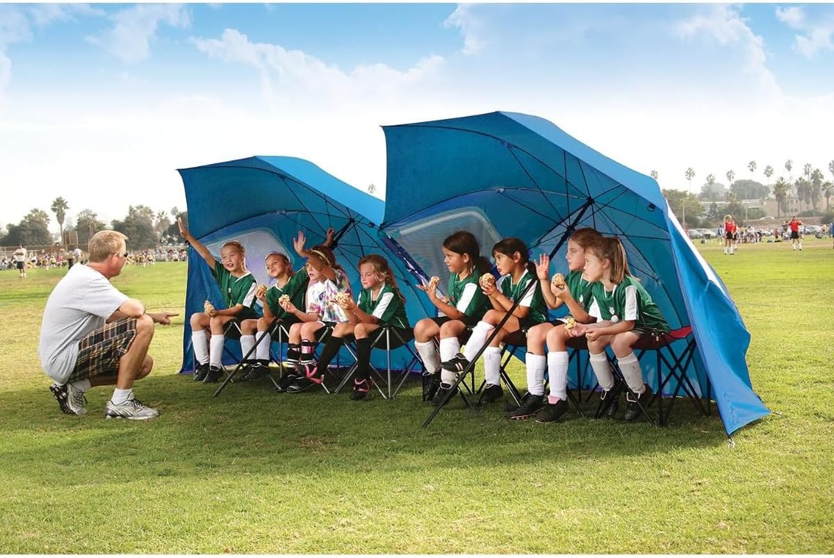 SPF 50+ Sun and Rain Canopy Umbrella (8-Foot) E8514