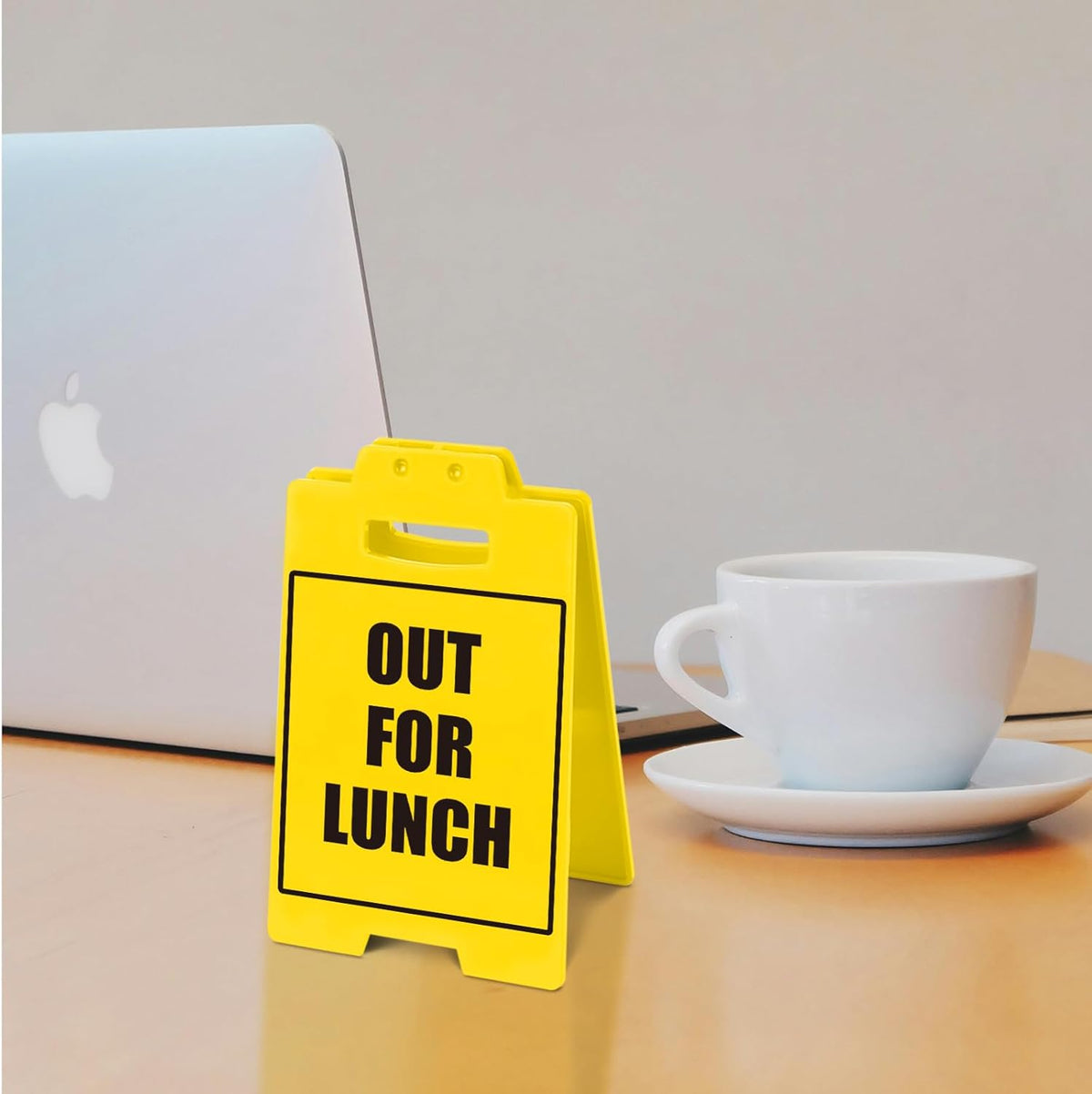 OUT FOR LUNCH Sign B200