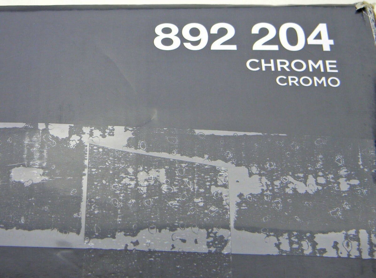 Chrome Grey Tension Corner Pole Caddy R3945