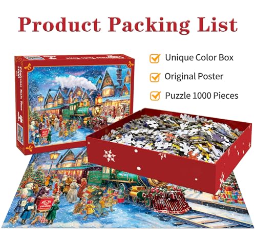 1000 Piece Christmas Jigsaw Puzzle C827385