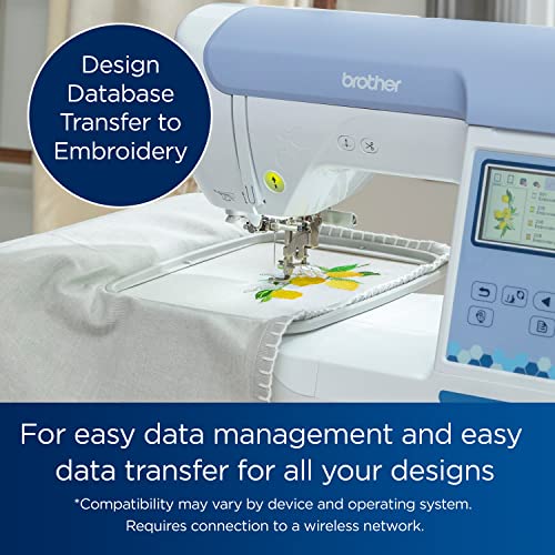 White Embroidery Machine N20416