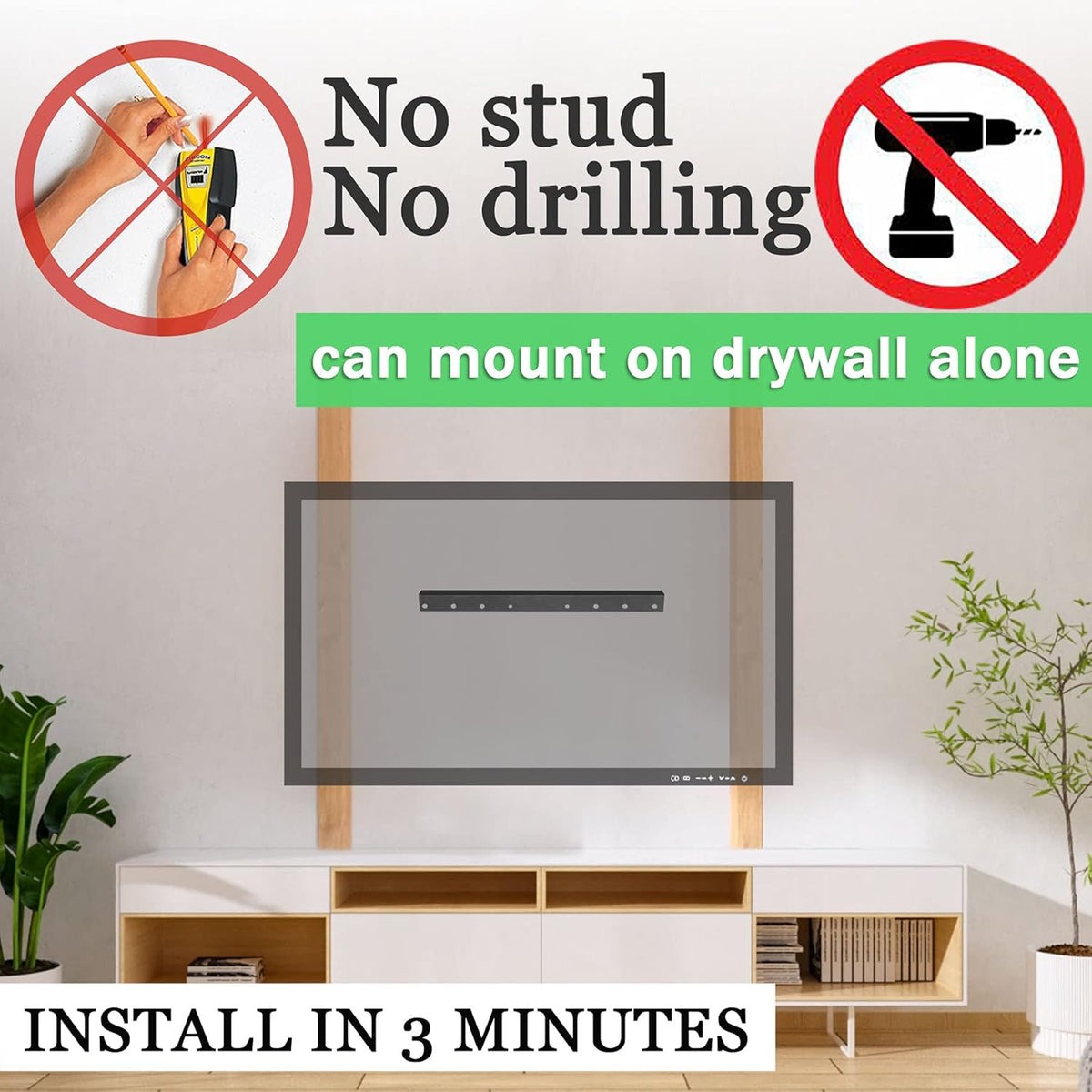 TV Wall Mount, 32-75 inch, VESA 100x100 to 600x400 R2497