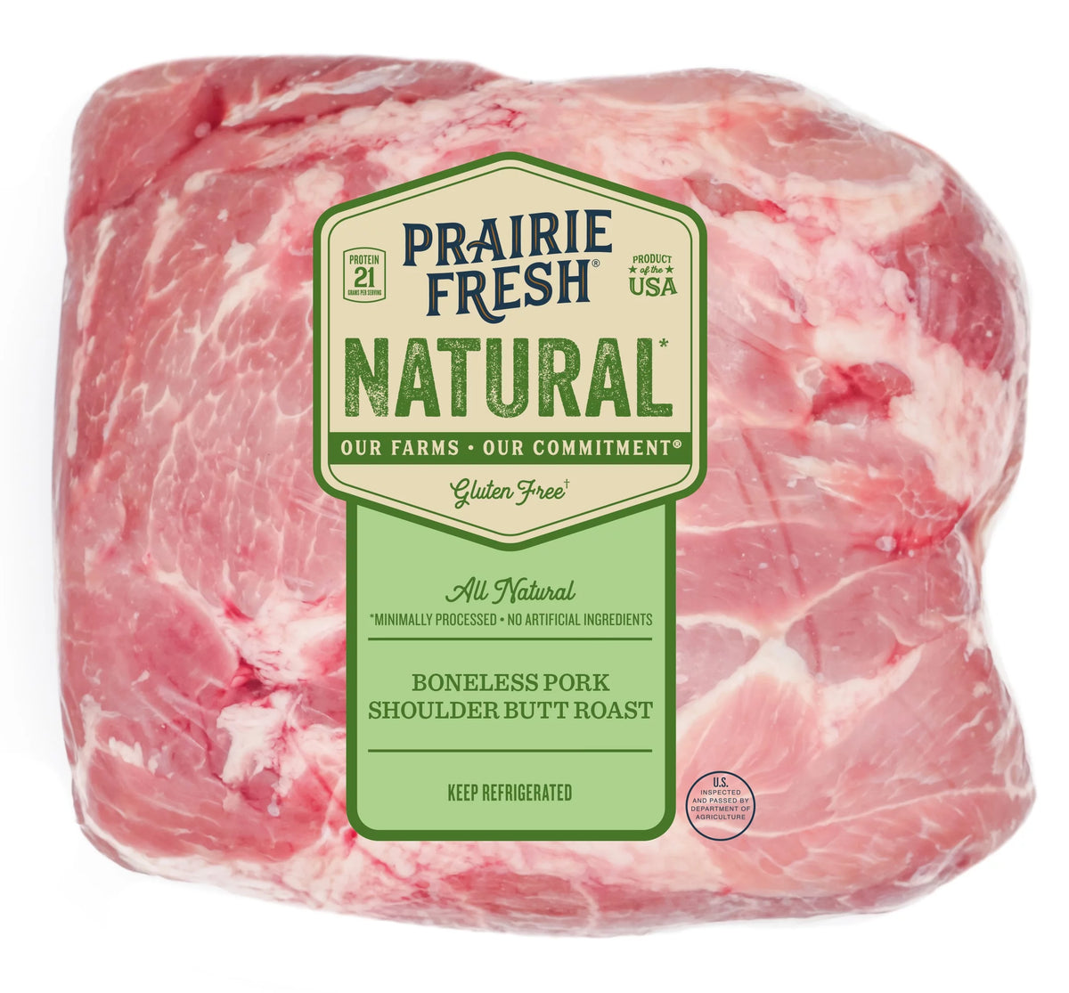 Boneless Pork Shoulder Butt Roast, 7.3-9.0 lb K3587