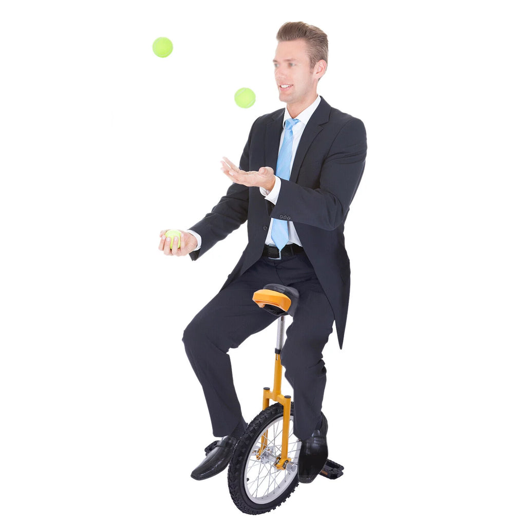 Blue Adjustable Balance Training Unicycle N82256