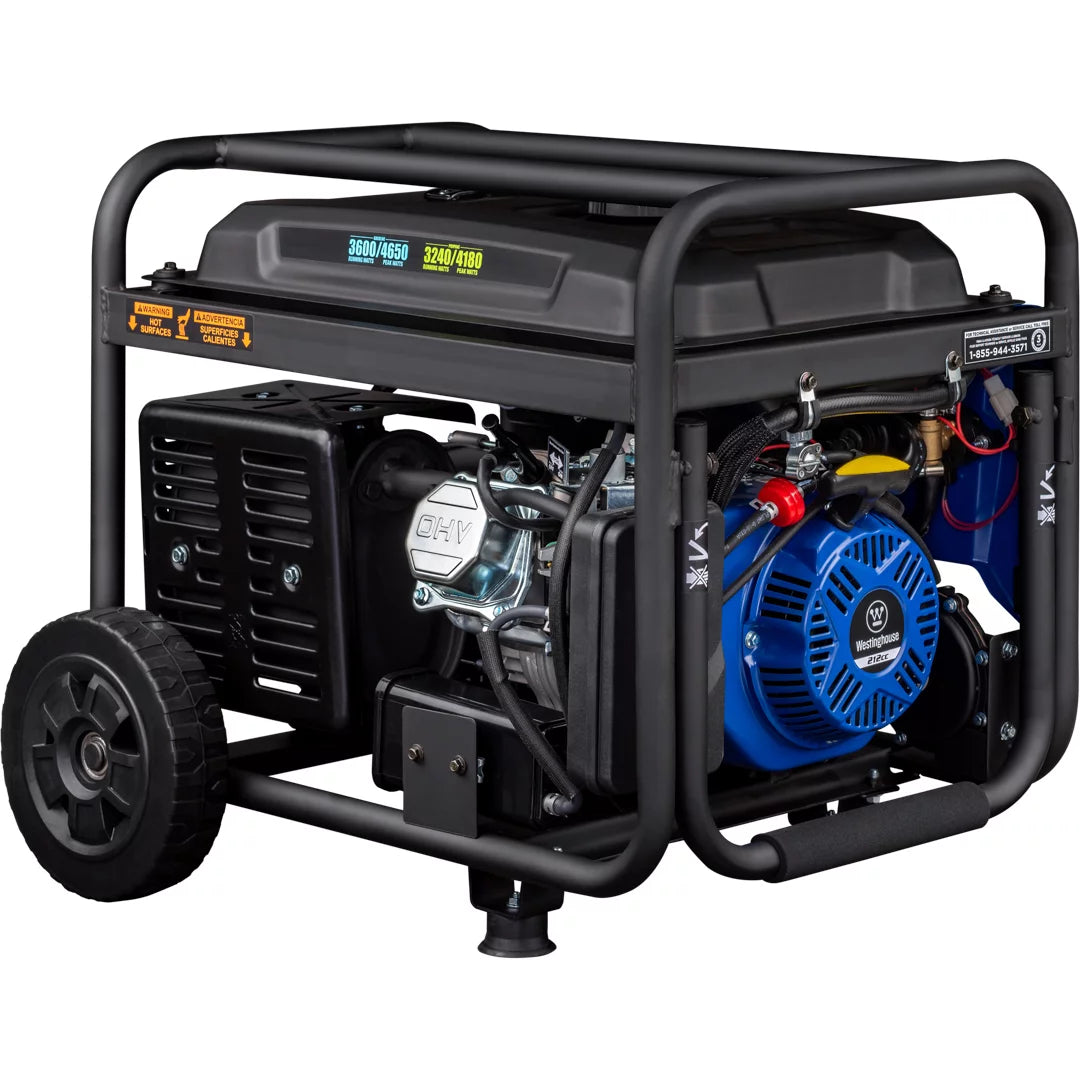 4650 Peak Watt Dual Fuel Portable Generator A481