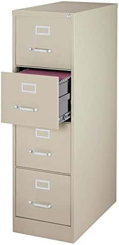 4 Drawer Letter File Cabinet in Gray Q104281